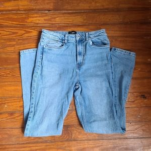 Vero moda straight leg medium wash jeans 28/36